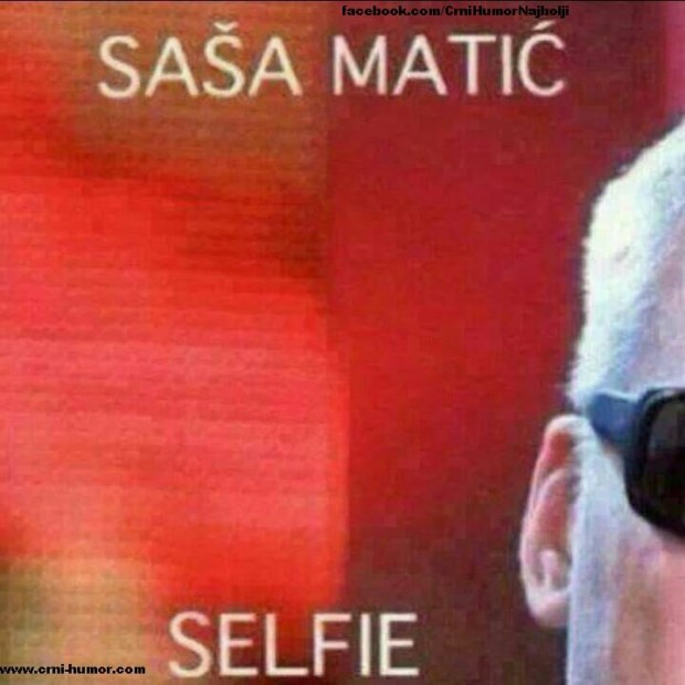 Sasa Matic selfie