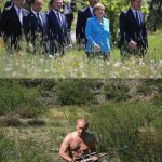 Putin vs Merkel